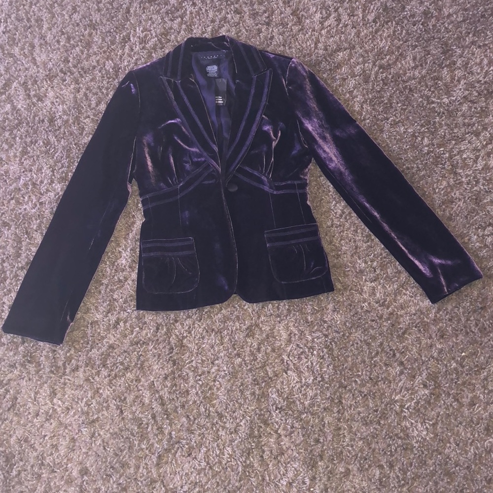 Shelli Segal Velvet Jacket